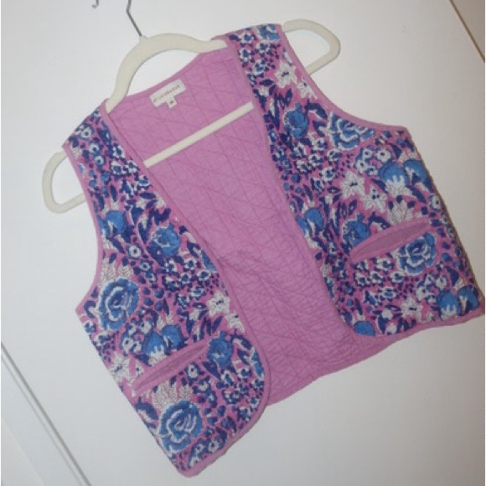 Floral Quilted Vest